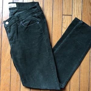 Dark green corduroy pants